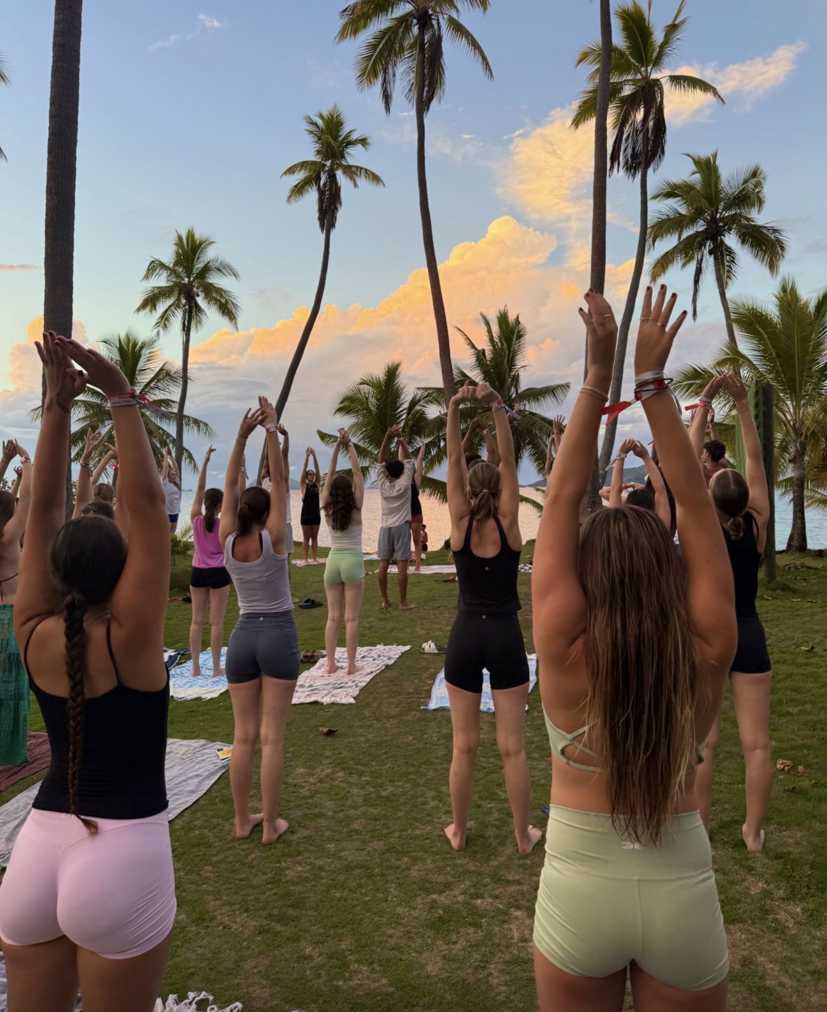 Sunset group training